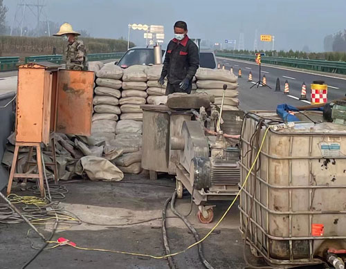 静宁高速路病害处理